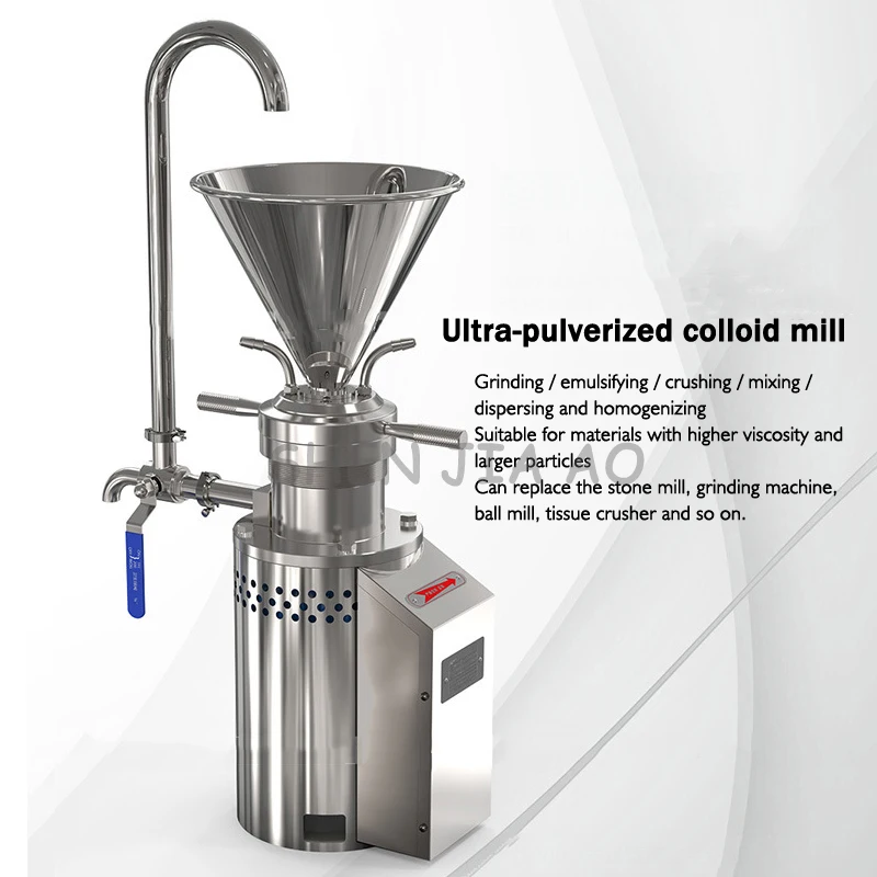 Jml 65 Colloid Mill Machine Food Grinder Electric Stainless Steel Vertical High Quality Peanut Tomato Nut Colloid Mill Machine Colloidal Colloid Mill Aliexpress