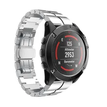 Подлинный Браслет Из Нержавеющей Стали Quick Release Fit ремешок для Garmin Fenix 3/HR gps часы Прямая поставка 0926