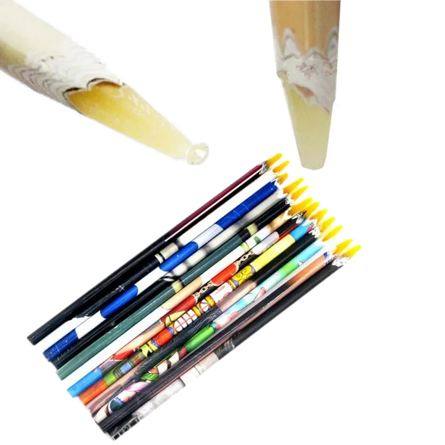

New 2019 Pencil Wax Dotting Pen Resin Crystal Self-adhesive Rhinestones Nail Art Colorful Pencil Picker Drilling Picking Tools
