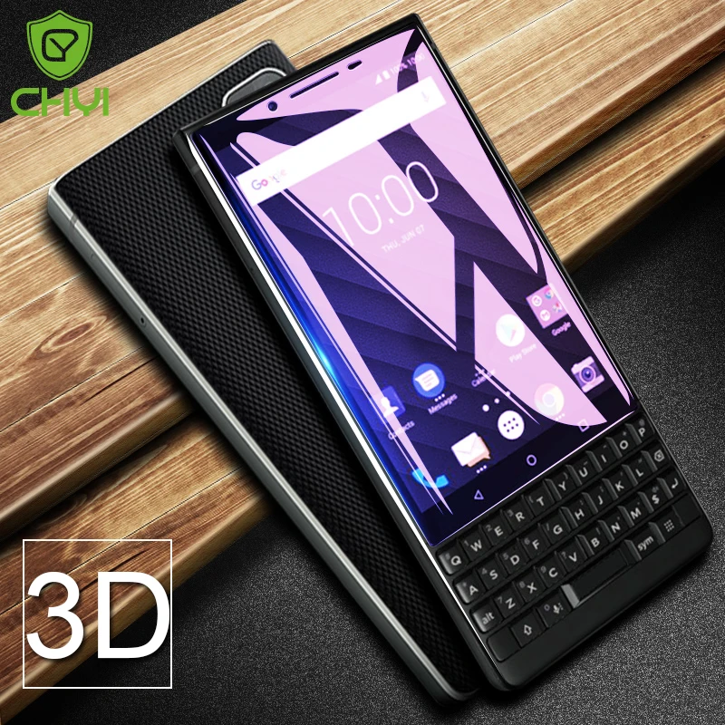 CHYI 3D изогнутая пленка для экрана BlackBerry KEY2, нано гидратация, полное покрытие с инструментами, не закаленное стекло, жидкость