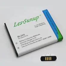Новый Бренд BL205/BL 205 Аккумуляторная Батарея Мобильного телефона Для Lenovo P770i/P770