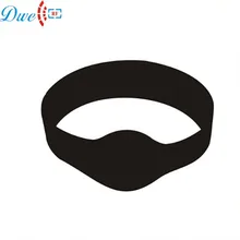 10 шт./лот, смарт-карта 125 кГц, силиконовый rfid браслет, диаметр 65 мм, смарт-карта контроля доступа tk4100 em4100