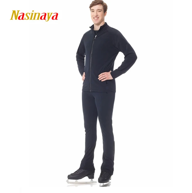 Customized Figure Skating Suit Jacket Zippered Tops For Boy Pants Men  Training Competition Patinaje Ice Skating Warm Fleece Suit - Gymnastics -  AliExpress