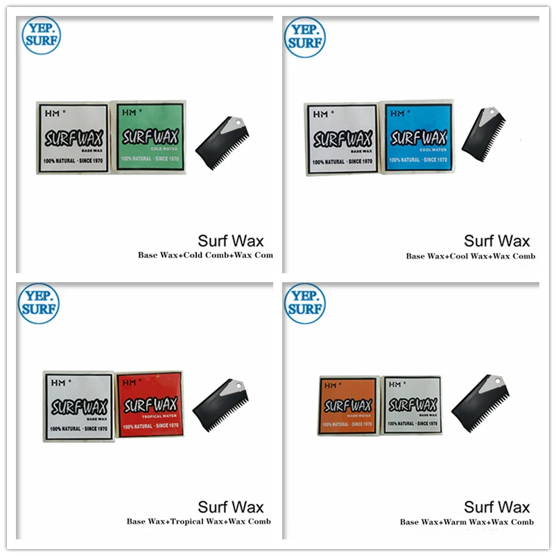 Surf Base Wax+cold Water/warm Water/cool Water/tropicalwater Wax+wax