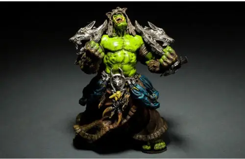 

WOW WORLD REHGAR EARTHFURY ORC SHAMAN ACTION FIGURE MODEL STATUE TOY Anime Figure Collectible Model Toy