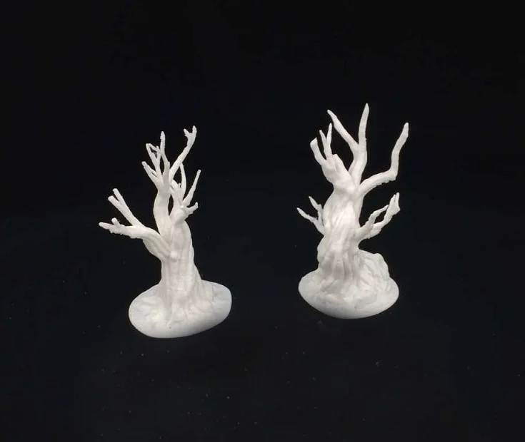 

28mm 2Pcs Tree For Gloomhaven Church War Table Games Hammer PP Infinity TRPG Tabletop RPG 3D Printing