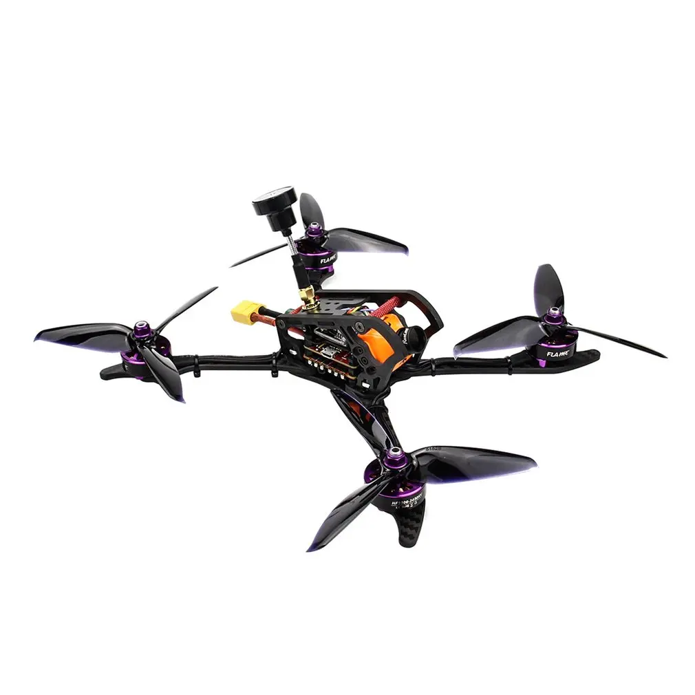 

HGLRC 2306 4-5S Mefisto 226mm Carbon Fiber Wheelbase FPV RC Racing Drone Quadcopter PNP with F4 Betaflight OSD 600TVL Camera Toy