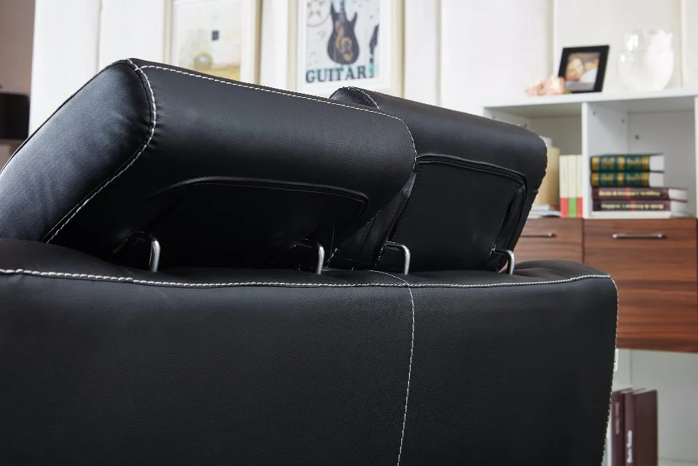 2018 Hot Sale Promotion Chaise Armchair Beanbag Modern Design Leather Sofa For Luxury Set For Living Room Furnitur With Genuine