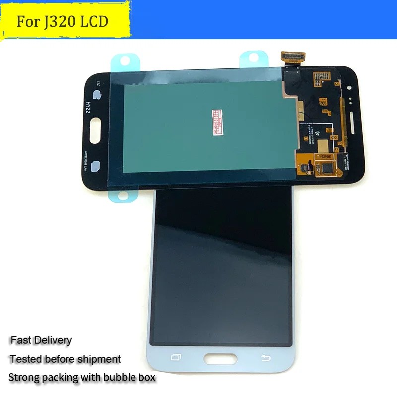 Super AMOLED ЖК дисплей для SAMSUNG J3 2016 + Сенсорный экран планшета Galaxy Дисплей J320FN J320 J320F