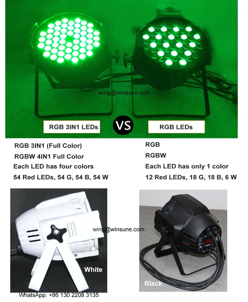 cheap rgb led dj par lighting WEDDING MARIAGE DECORATE