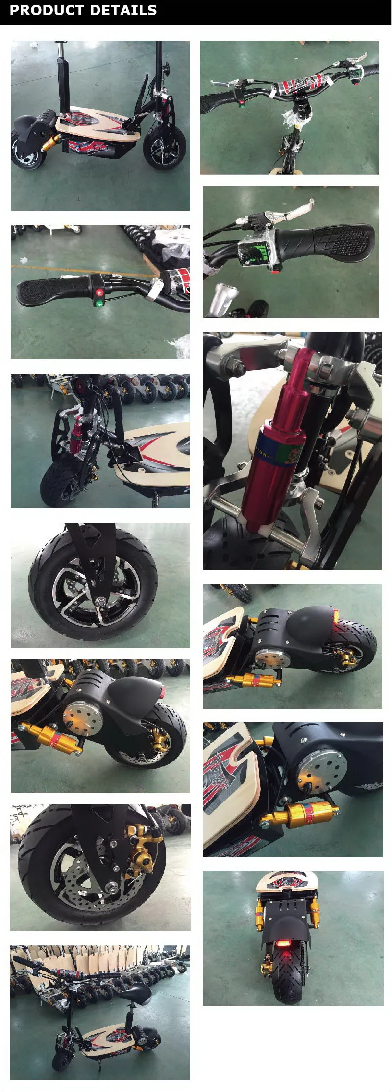 Discount Big Power Adult Folding Electric Scooter 60V 2000W, 70Km/h, Two Wheels Electric Foldable Scooter, electric scooters wooden deck 2