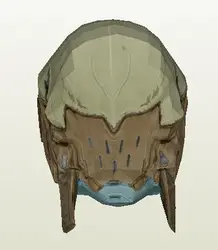 Межзвездное Броня Ash шлем 1: 1 COS носимых-3D Бумага модель