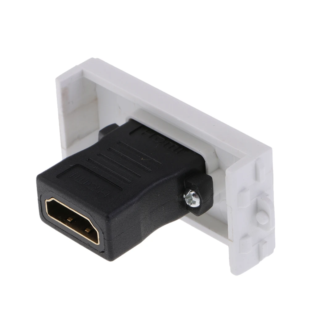 HDMI Wall Socket Module Solderless type Jack for PC AV TV Wall Live