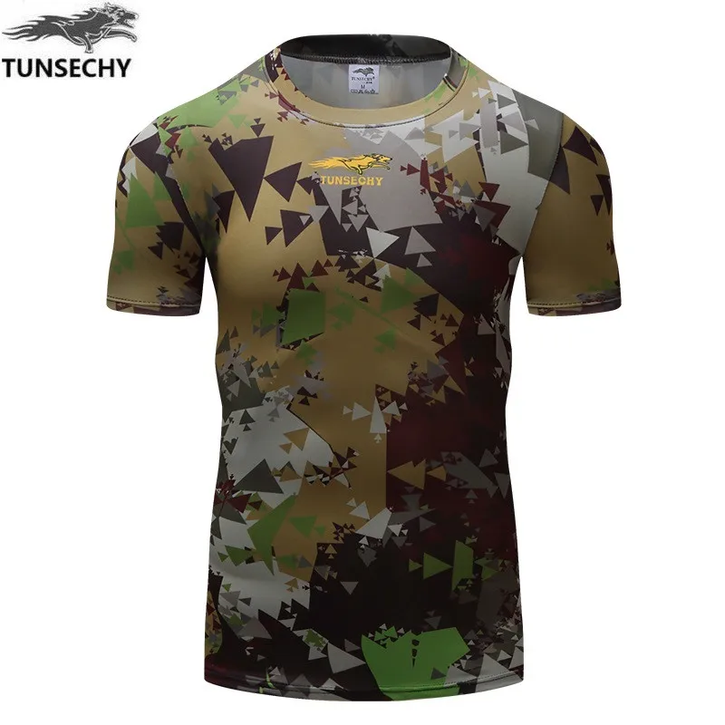 

Python Camouflage Male T-shirts Army Combat Tactical T Shirt Military Men Long Sleeve T-Shirts Gyms workout tights