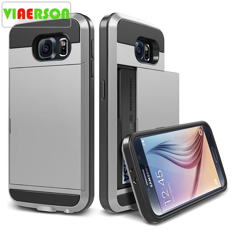 Защитный чехол кошелек для телефона Samsung Galaxy S8 S9 Plus S7 S6 Edge S5 NOTE 4 5 8 мягкий