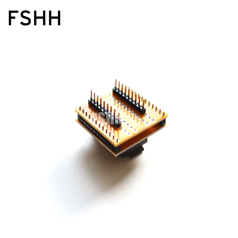 FSHH QFN18 to DIP18 α׷  WSON18 UDFN18 MLF18 ic ׽Ʈ , ũ = 3.6mm x 3.6mm  ġ = 0.5mm