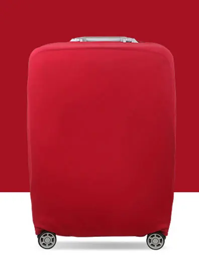 Эластичный Чехол для багажа, уплотненный чемодан, защитные чехлы, аксессуары для путешествий, органайзер, защитная дорожная сумка, чехол для чемодана - Цвет: Red - hand handle