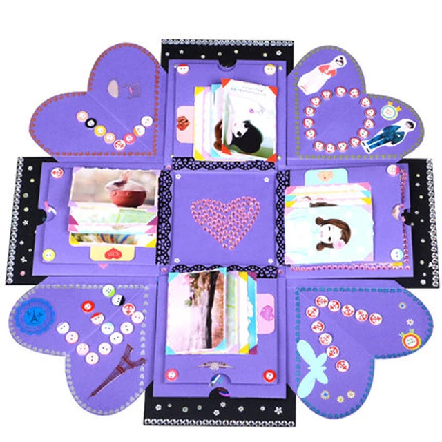 2018 caliente Regalo de Cumpleaños personalizada caja de regalo hecho a