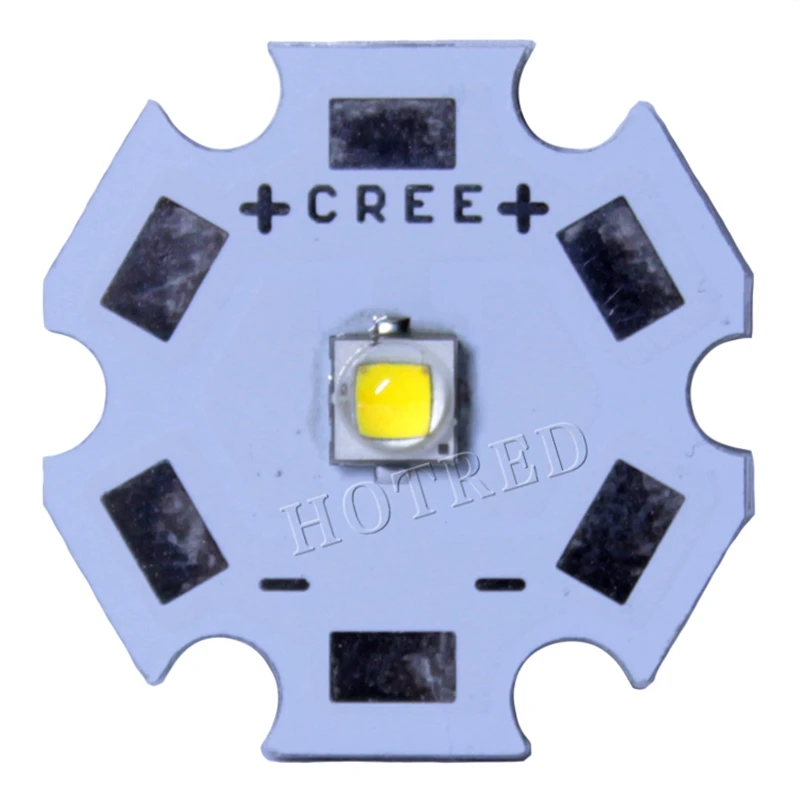 1 шт CREE XPG2 XML2 XM-L T6 XBD XM-L2/XP-E R3/XR-E Q5/XP-G2 R5/XT-E R5 светодиодный вспышка светильник лампа LED чип с 20 мм база