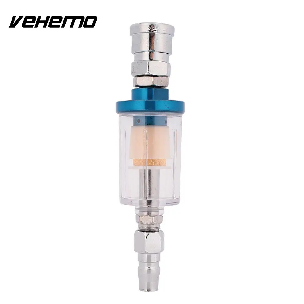 

In-Line Oil Water Separator Trap Filter Seperator 1/4" For Air Compressor
