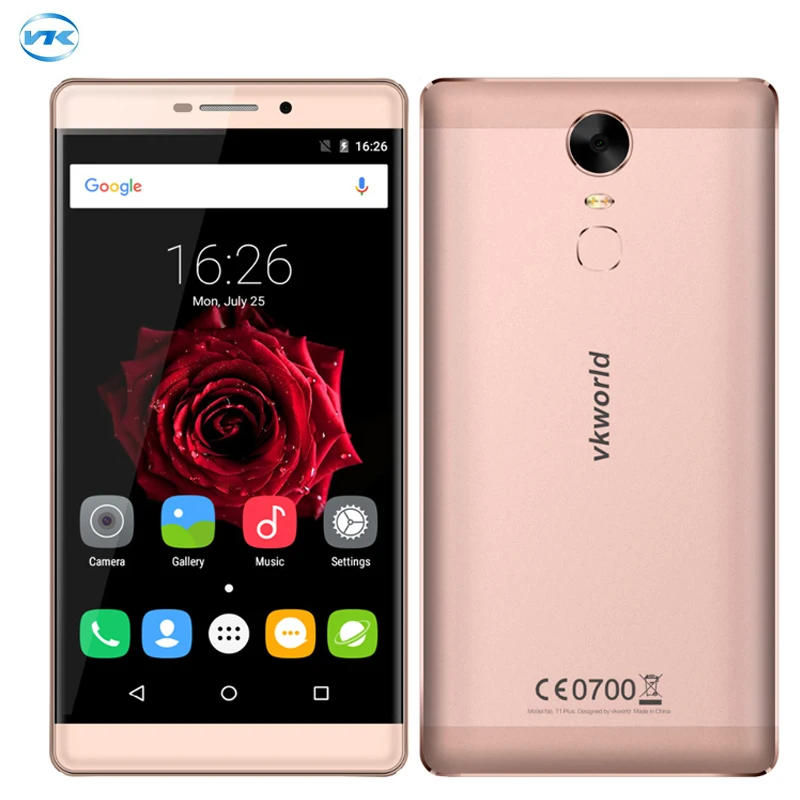 Vkworld T1 Plus 6 4G Smartphone Android 6 0 MTK6735 Quad Core 2GB 16GB 1280x720 13MP