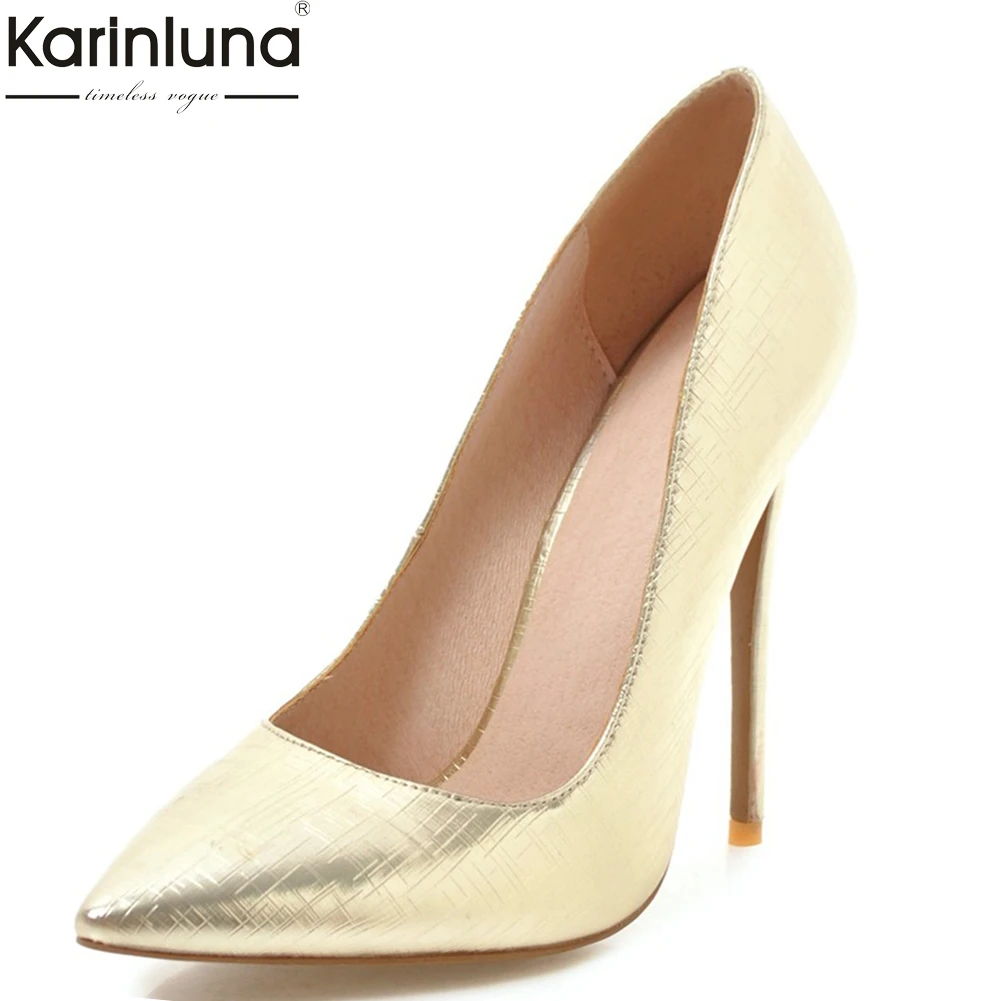 

Fashion top quality customized sexy Thin High Heels Pumps Pionted Toe Pumps Woman prom Party Shoes Women big Size 33-48
