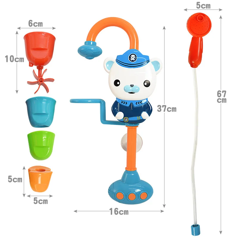 Octonauts/Летняя Детская классная головоломка для ванны и душа; Детские Игрушки для ванны с распылителем; детские игры для душа; Ванна для кукол; ванная комната; подарок для душа