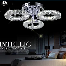 Modern Ceiling Lights brief living room led lamps led crystal circle lighting Upscale atmosphere D450xH150mm C-133