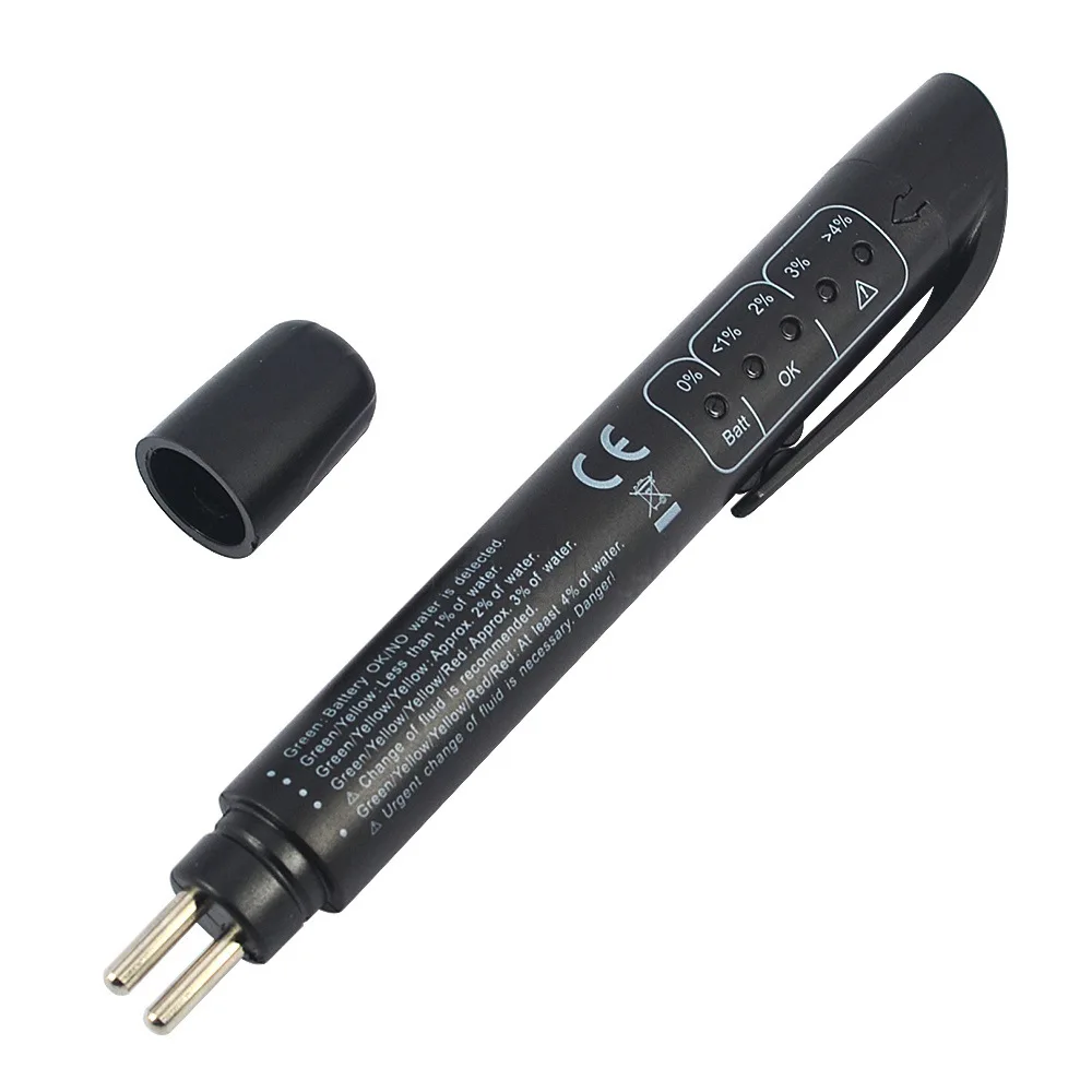 

HOT Brake Fluid Tester Pen 5 LED Car Vehicle Auto Automotive Testing Tool Car Vehicle Tools Diagnostic Tools