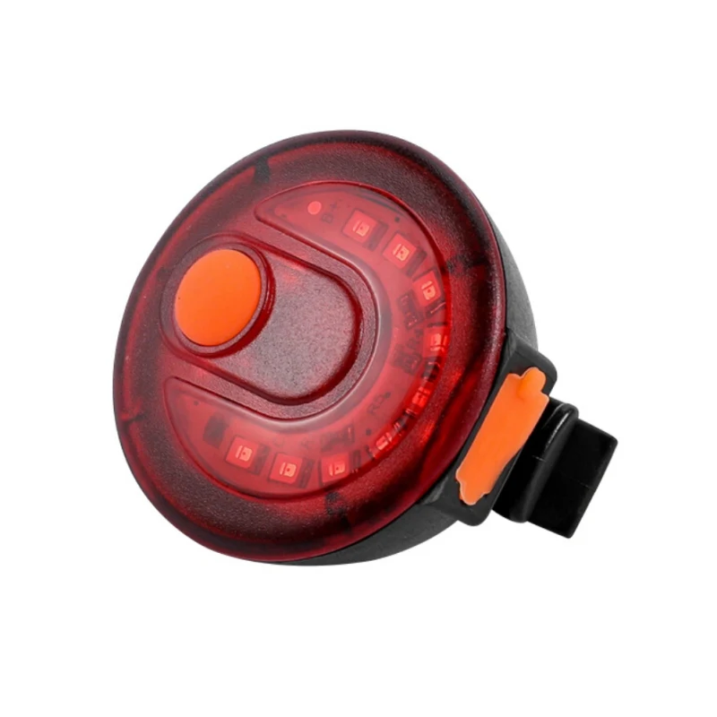 Discount Bicycle Taillight LED Warning Lamp Mountain Bike Night Riding Safety Rear Light USB Charging Waterproof Tail Light ZH 2