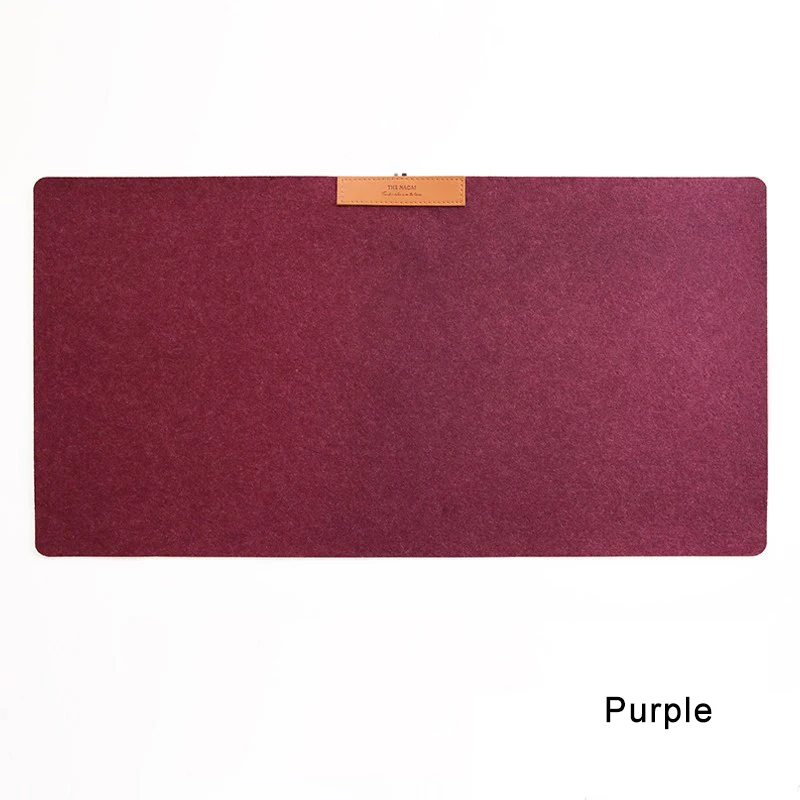 Shellnail Soft Wearable Mice Pad Office Computer Desk Mat Modern Table Wool Felt Laptop Cushion Large Mouse pad Gaming mouse pad