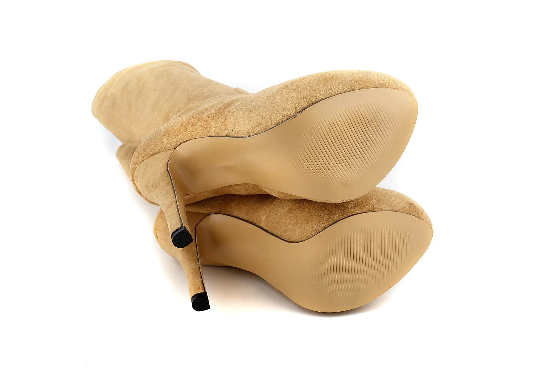 Invierno Plataforma Las Zapatos 819 Pierna 6ve Rebaño De Botas grey Moda Loslandifen Nude Ternero Redonda Hasta Mujeres Rodilla Mediados Punta La Mujer coffee aXvU4WWSq