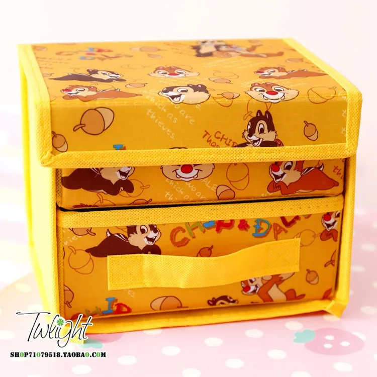 Мультфильм Даффи Stellalou рисунок «Hello Kitty» с рисунками из мультфильма «My Melody Cinnamoroll Собака персонажи Little Twin Stars милые косметички складной ящик для хранения сумка