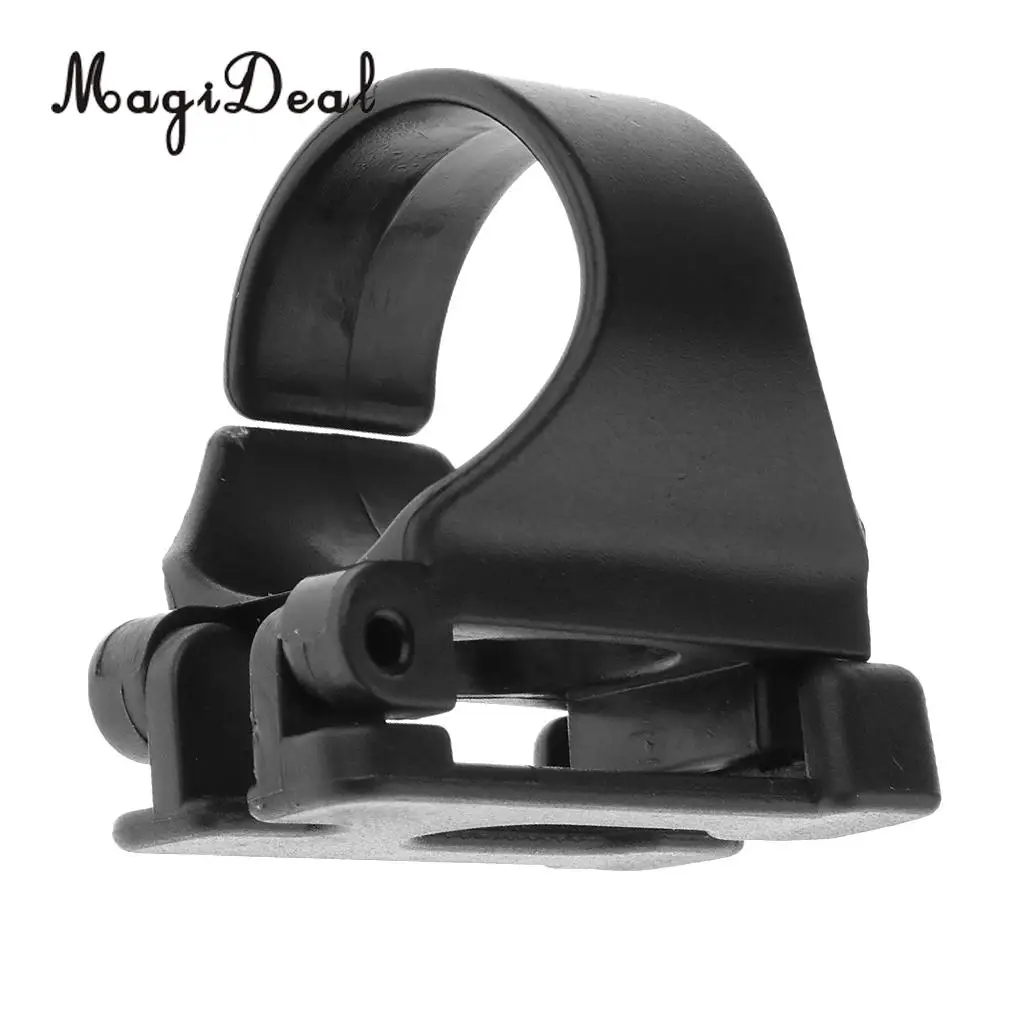 MagiDeal 2x Silicone Snorkel Mask Keeper Holder + 1x Plastic Diving Breathing Tube Clasp Clip Retainer