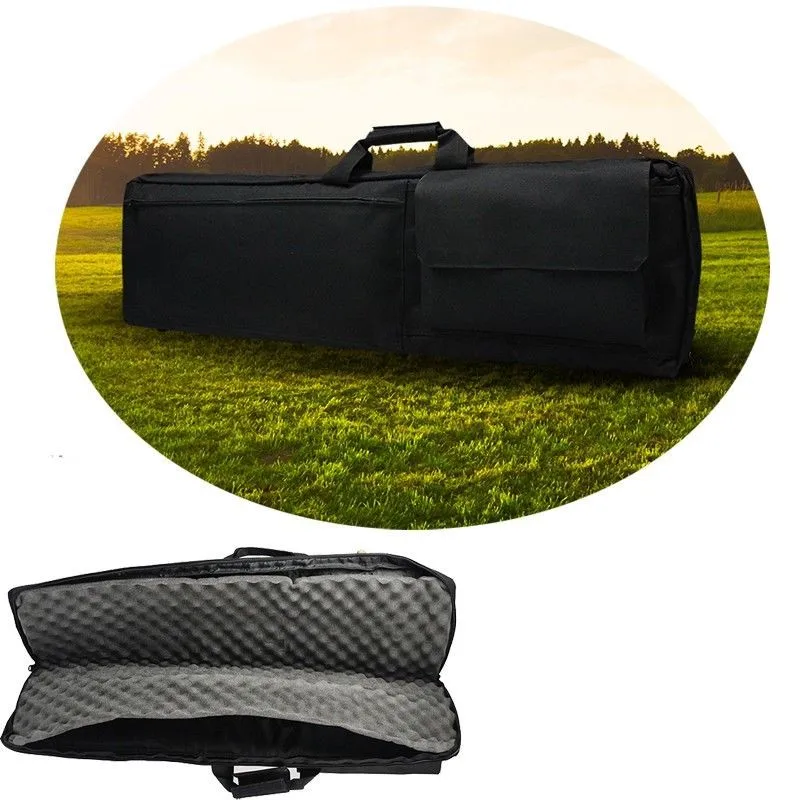

Hunting 38"/100cm Gun Rifle Carry Case Tactical Heavy Duty Padded Backpack Bag Military Shooting Shoulder Gun Bag Single Strap