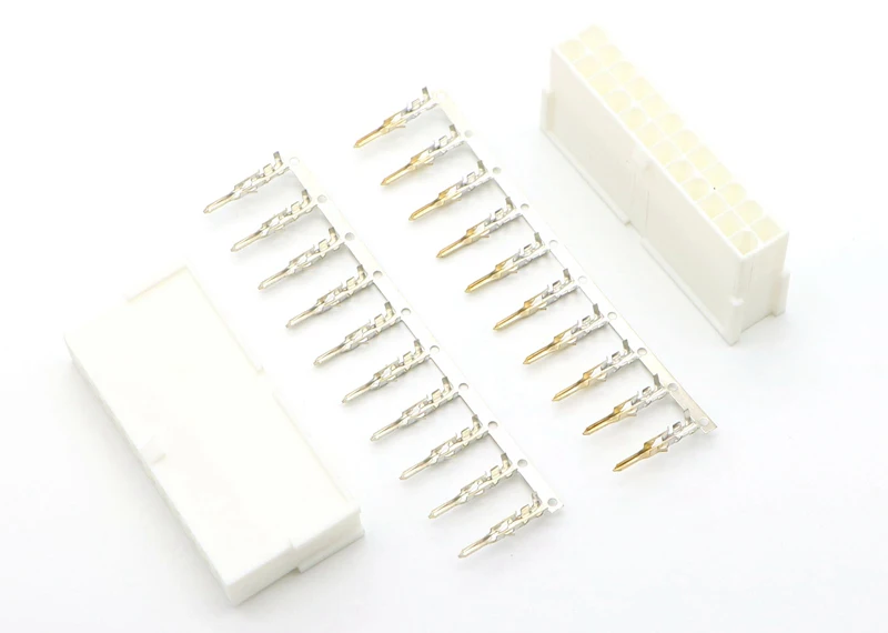 24Pin White Female