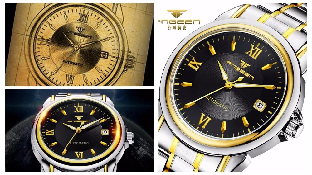 Nuovi orologi meccanici automatici con luce blu alla moda, orologi da uomo di lusso, orologi da polso casual con calendario, regali maschili_voghion.com