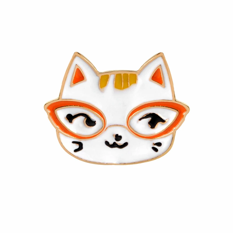 Эмалированная брошь Natsume's Book of Friends Nyanko Sensei с отворотом милые украшения для