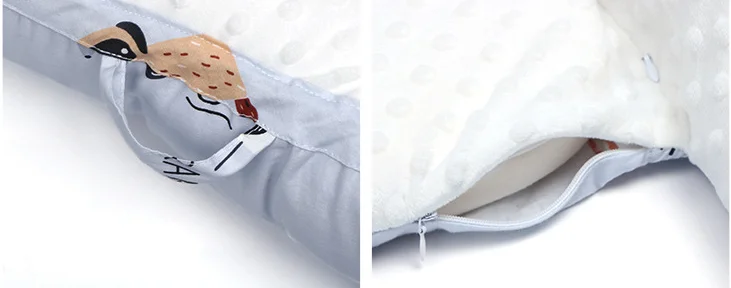 Последнее детское спальное гнездо кровать съемный новорожденных протектор подушка хлопок младенческой Bebe Колыбель детская кроватка люлька