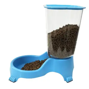 

2L Dog Bowls Automatic Water Food Dispenser Feeding Pet Dog Cat Tray Feeder Bowl Drinking Feeder Puppy Pet Large Bowls Fountain
