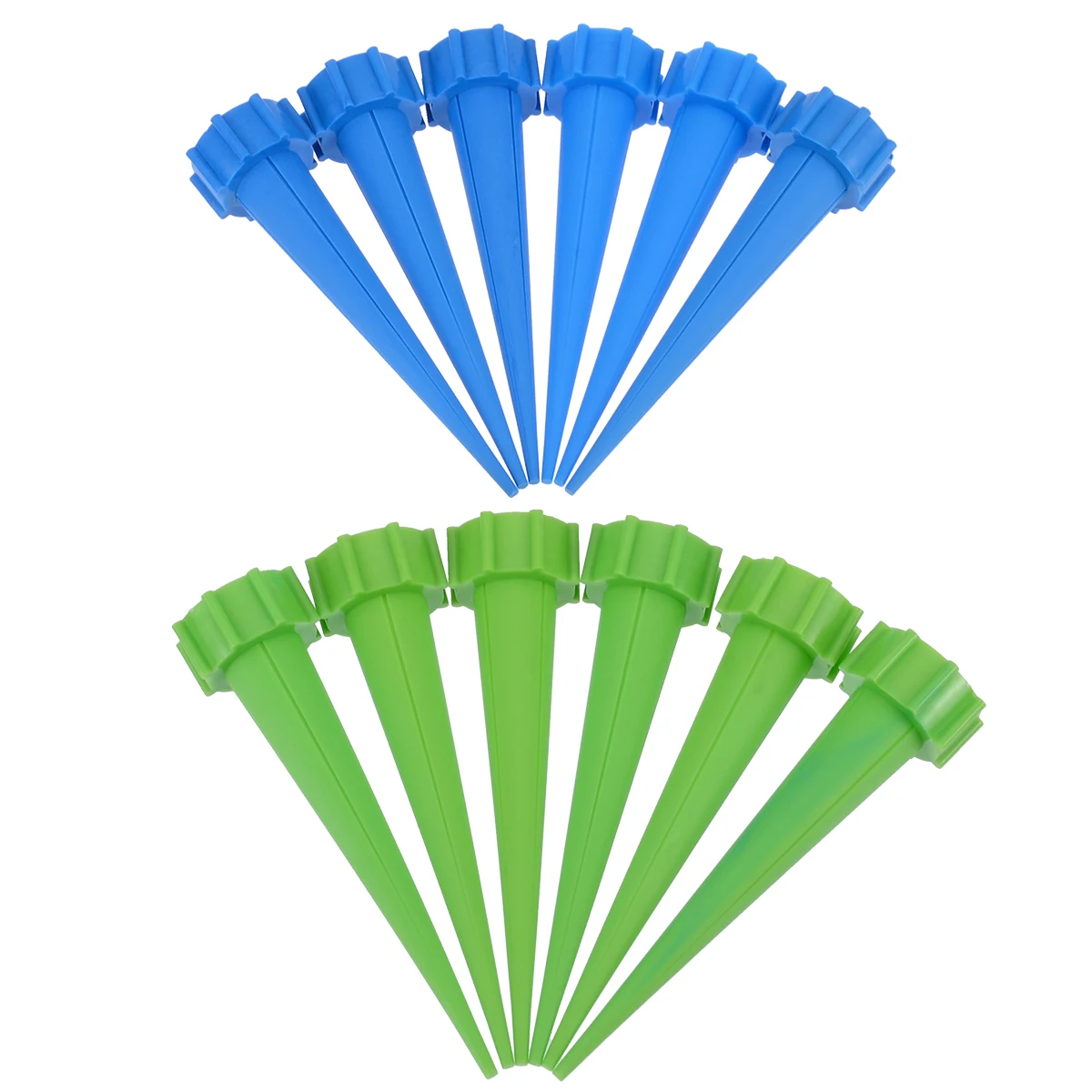12pcs Indoor Automatic Watering Irrigation Kits System Houseplant Spikes Garden Plant Potted Flower Energy Saving Watering Kits