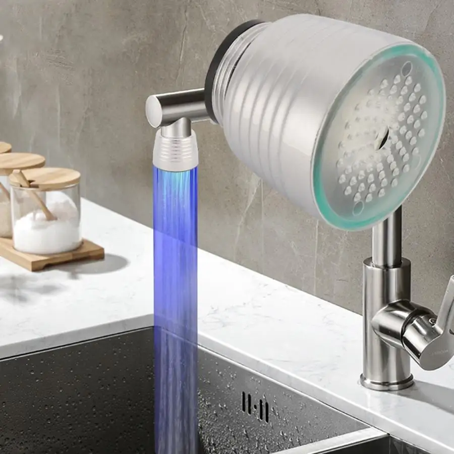 

bathroom faucet Temperature Sensor Control Faucet RGB 3 Colors Change LED Light Faucet Tap Bathroom Sink sink faucet