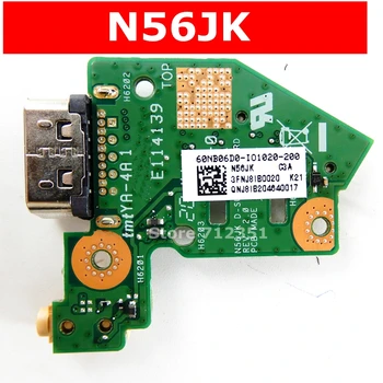 

N56JK For ASUS N56 N56V N56VJ N56VM N56VB N56VZ N56J N56JN N56JK N56JR Laptop Power Button Board IO BOARD VGA board