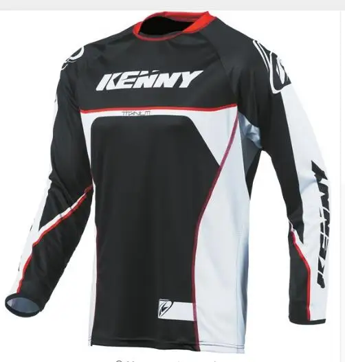 Джерси с длинным рукавом KENNY гоночные мотоциклы MX MTB внедорожный горный велосипед