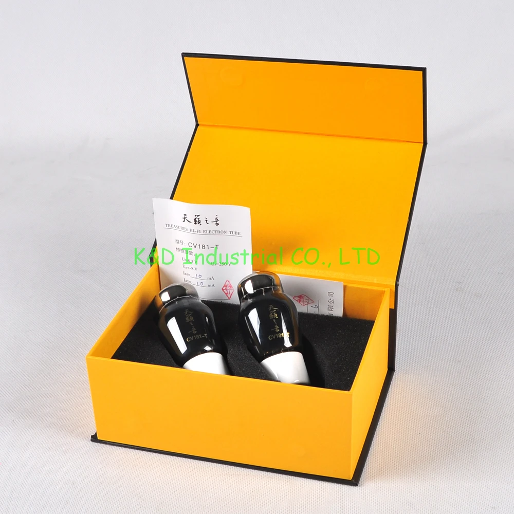 

One Matched Pair Shuguang Audio Vacuum Tube CV181-T 6SN7 Valve Guitar Amp DIY