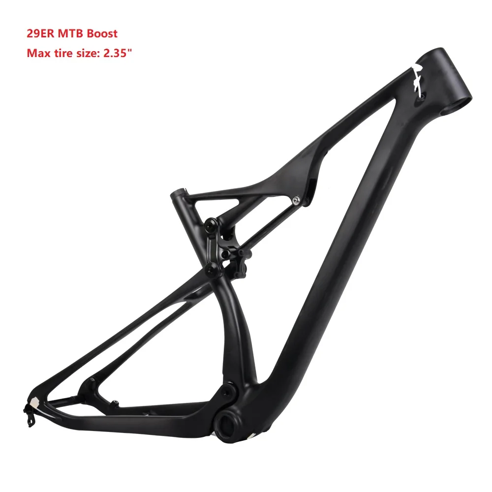2018 New design mtb frame UD Matte BB92 full suspension 148 x 12mm bike