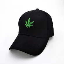 Модная бейсбольная кепка с вышитыми кленовыми листьями, Снэпбэк головные уборы для мужчин и женщин, хлопковая кепка в стиле хип-хоп