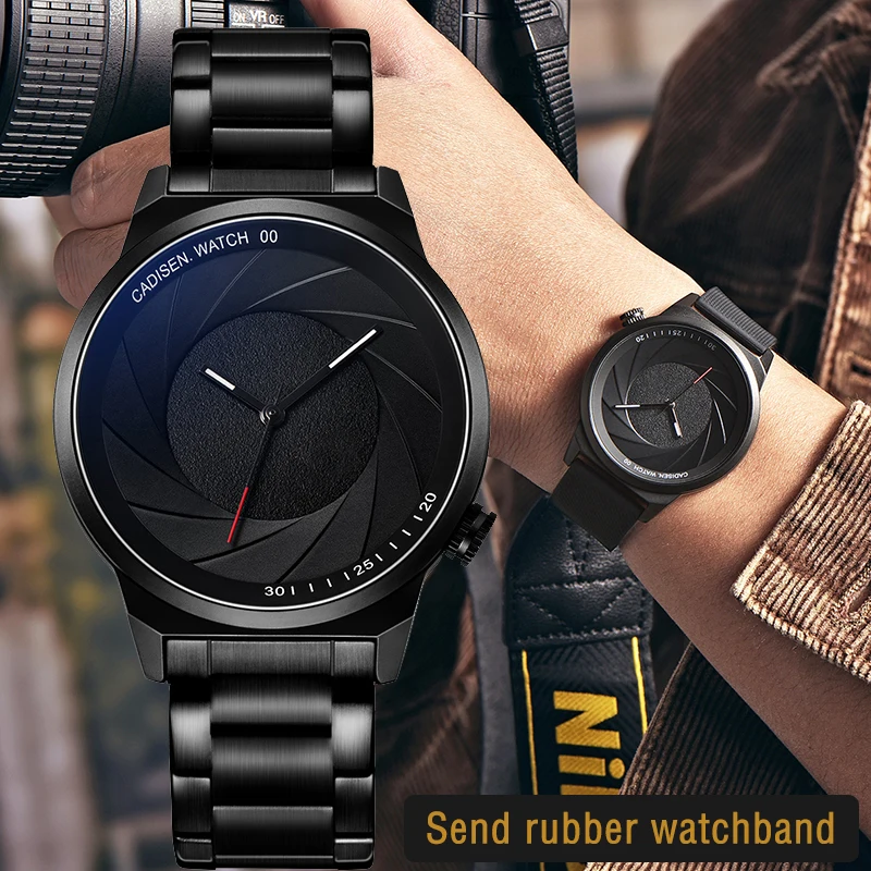 

C9056 CADISEN luxury brand men and women common waterproof fashion casual wrist watch quartz creative sports wrist watch send r