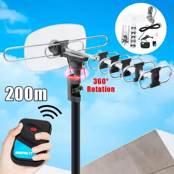 

36dB HD Digital 360 Degree Outdoor TV Antenna For Full HD TV DVB-T UHF VHF FM High Gain Strong Signal Outdoor TV Antenna