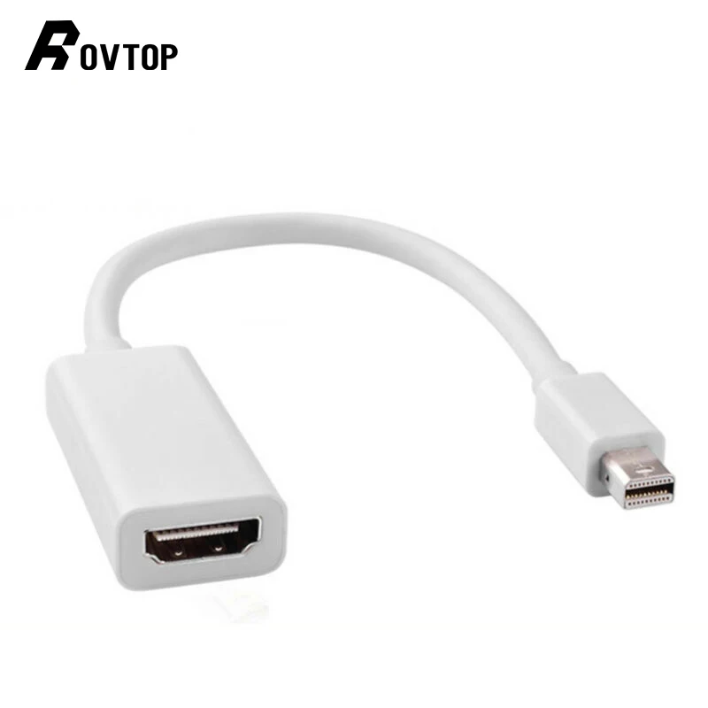 

Rovtop USB Mini DisplayPort Cable To HDMI For Macbook Pro Air Mini IMac Projector DP To HDMI Data USB Cable Adapter Converter